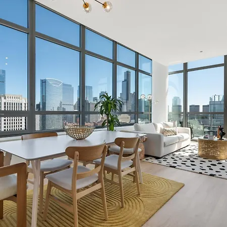 K2 Sky High Apartments With Stunning Chicago Views In West Loop Exterior photo