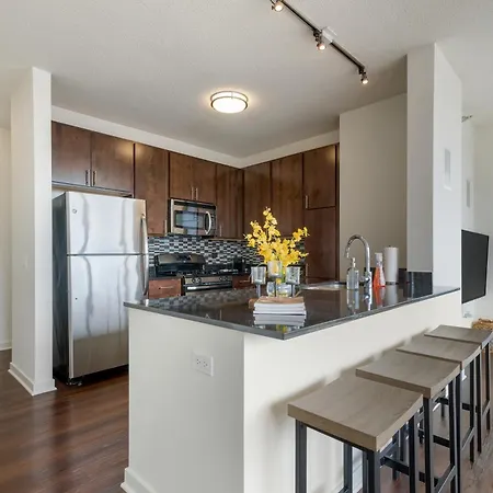 K2 Sky High Apartments With Stunning Chicago Views In West Loop Exterior photo