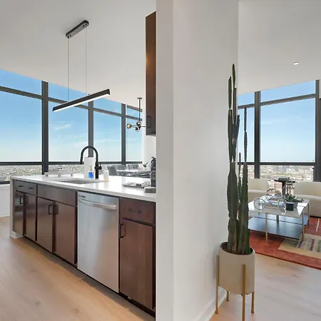 K2 Sky High Apartments With Stunning Chicago Views In West Loop Exterior photo
