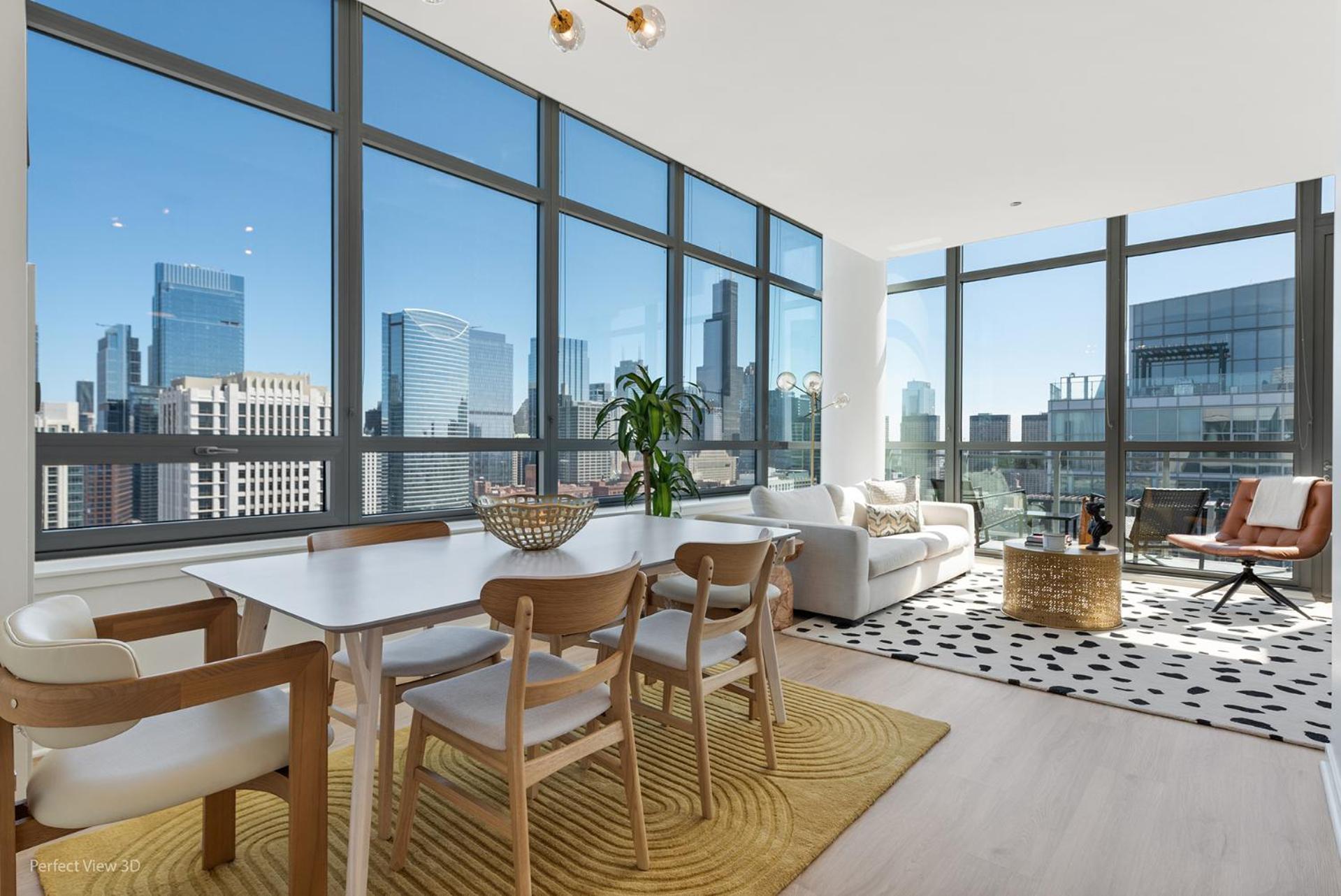 Apartment K2 Sky High With Stunning Views In West Loop Chicago